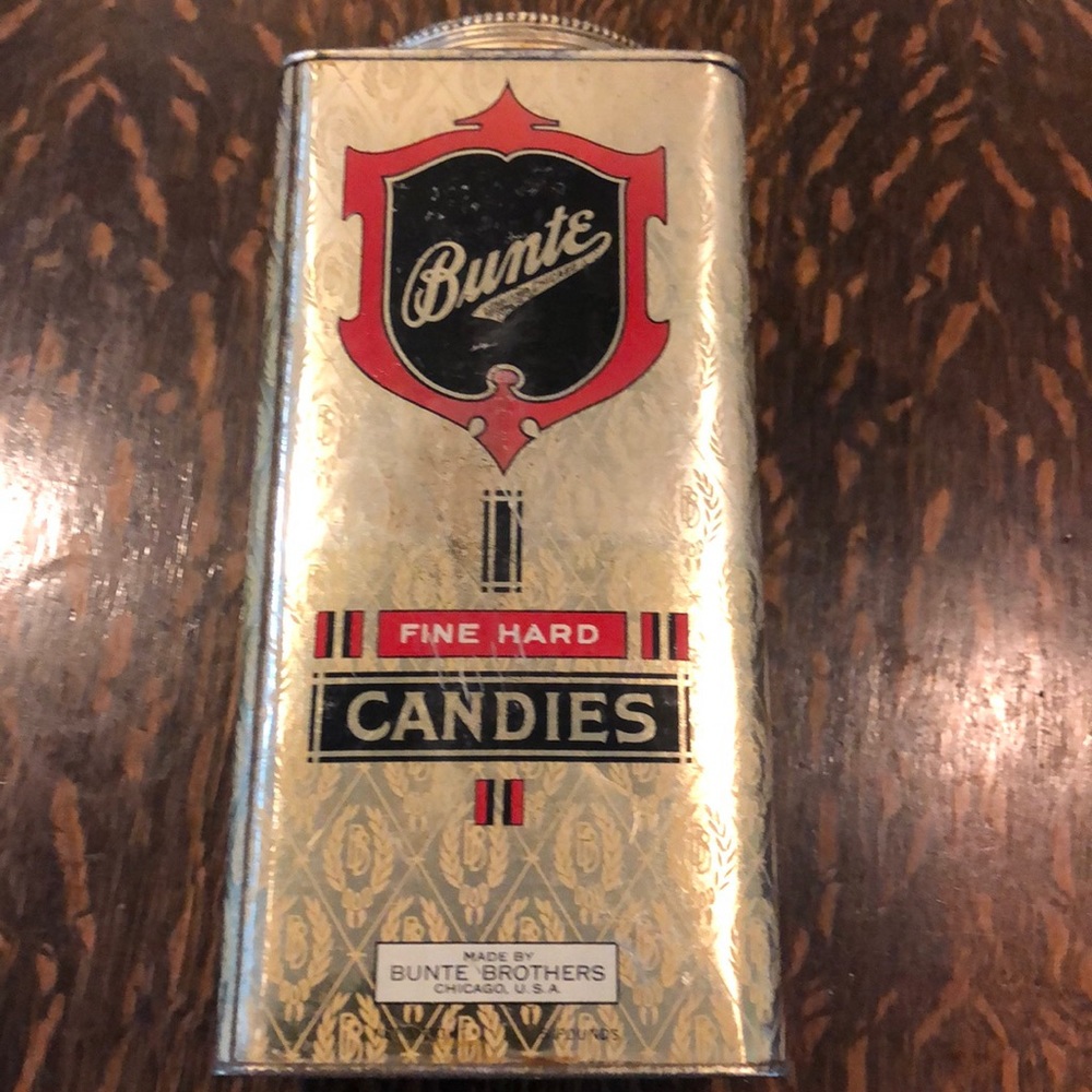 Antique Candy Tin